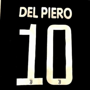 子供用 K007 20 ユベントス DEL PIERO*10 デルピエロ 白黒 ゲームシャツ パンツ付 /サッカー/キッズ/ジュニア/ユニフォーム /上下セット