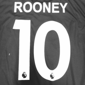 大人用 A030 20 マンチェスター ROONEY*10 ルーニー 黒 ゲームシャツ パンツ付 /サッカー/チームオーダー/ユニフォーム /上下セット