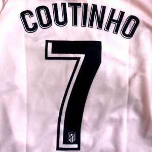 子供用 K134 19 バルセロナ COUTINHO*7 コウチーニョ ピンク ゲームシャツ パンツ付 /サッカー/キッズ/ユニフォーム /上下セット