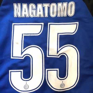 大人用 A011 20 インテル インターミラン NAGATOMO*55 長友 首白 ゲームシャツ パンツ付 /サッカー/ユニフォーム /上下セット