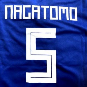 子供用 K042 19 日本代表 NAGATOMO*5 長友 佑都 青 ゲームシャツ パンツ付 /サッカー/キッズ/ジュニア/ユニフォーム/上下セット