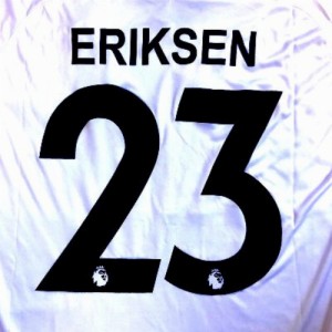 子供用 K023 14 トッテナム ERIKSEN*23 エリクセン 白hp ゲームシャツ パンツ付 /サッカー/キッズ/ジュニア/ユニフォーム