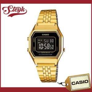 CASIO カシオ 腕時計 LA680WGA-1B チープカシオ デジタル レディース  【メール便対応可】