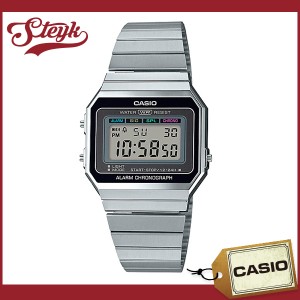 CASIO A-700W-1A カシオ 腕時計 デジタル スタンダード メンズ ブラック シルバー レディース カジュアル ビジネス