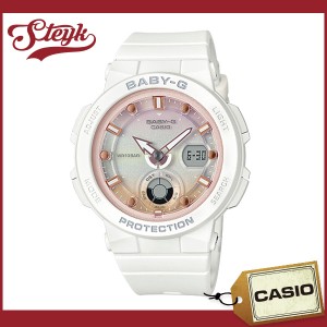 CASIO BGA-250-7A2 カシオ 腕時計 アナデジ BABY-G ベビーG レディース ホワイト ピンク カジュアル