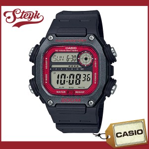 CASIO DW-291H-1B カシオ 腕時計 デジタル STANDARD スタンダード メンズ レッド ブラック カジュアル