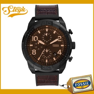 FOSSIL FS5713 フォッシル 腕時計 アナログ BRONSON メンズ ブラック ブラウン カジュアル