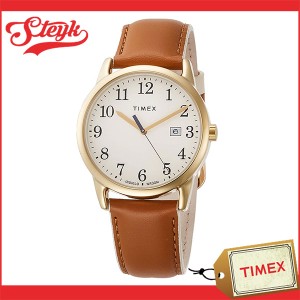 TIMEX TW2R62700 タイメックス 腕時計 アナログ  EASY READER　イージーリーダー メンズ ブラウン　ゴールド　ホワイト カジュアル