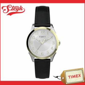 TIMEX TW2U68000 タイメックス 腕時計 アナログ  レディース ブラック ホワイト カジュアル