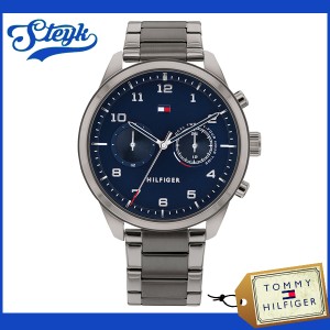 Tommy Hilfiger 1791782 トミーヒルフィガー 腕時計 アナログ  メンズ ブルー シルバー カジュアル