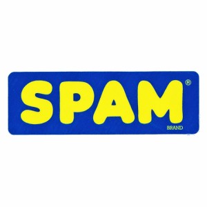 STICKER / SPAM LOGO BL　ステッカー　シール　アメリカン雑貨 UNITE ENTERPRISE　