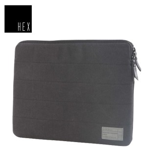 HEX(ヘックス)　SUPPLY　LAPTOP　SLEEVE 11"　HX2039　CHARCOAL