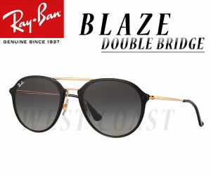 Ray-Banレイバン　ブレイズダブルブリッジ　4292N-62-601/11　丸サングラス【送料無料(北海道・沖縄除く)】