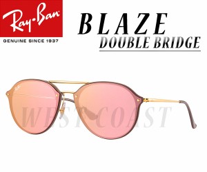 Ray-Banレイバン　ブレイズダブルブリッジ　4292N-62-6327E4　丸サングラス【送料無料(北海道・沖縄除く)】