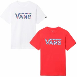 ジュニア半袖Tシャツ  VANS バンズ  VANS CLASSIC LOGO FILL BOYS  VN0A3189 2点までメール便配送可能 【 メール便 対応 】 