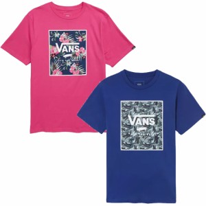 VANS バンズ　B PRINT BOX BOYS VN0A318N ジュニア半袖Tシャツ　男の子  2点までメール便配送可能 【 メール便 対応 】 