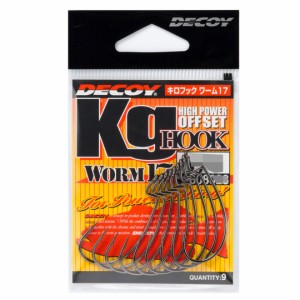 カツイチ DECOY キロフック ワーム17 KG HOOK WORM17 ワームフック　針  