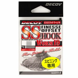 カツイチ DECOY S.S.フック ワーム19 S.S. HOOK WORM19 ワームフック　針  