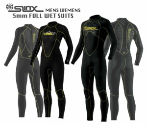 ウェットスーツ フルスーツ 5mm メンズ レディース XS S M L XXL ウエットスーツ ネオプレーン ネオプレン サーフィン ブラック【特典:レ