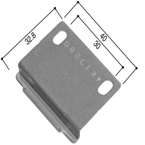 【YKK AP メンテナンス部品】 トップラッチ受 (HH-4K-17280)