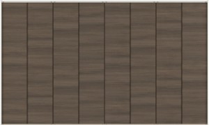 ラシッサD ラテオ クローゼット 折戸レールタイプ 8枚折戸 ALCF-LAD 3420 W：3,376mm × H：2,023mm ノンケーシング / ケーシング