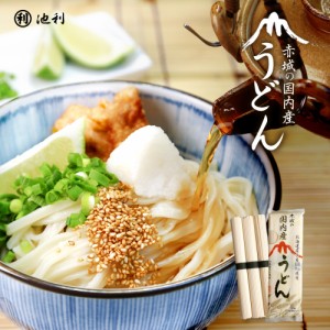 赤城の国内産うどん270g（北海道産小麦100%使用）ゆで時間約10分 業務用 うどん