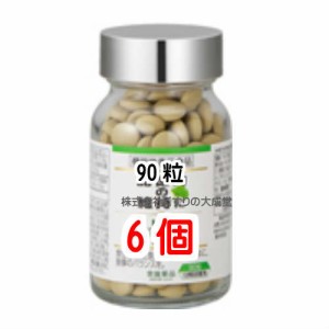 常盤薬品 トキワ イチョウ葉エキス粒 90粒 6個