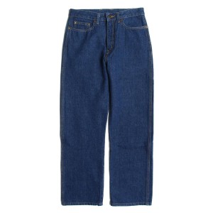 SOMETHING(サムシング) for ADAM ET ROPE' 別注 DINNER PANTS ハイウエストデニムパンツ ネイビー 25 【レディース】【中古】【K2361】