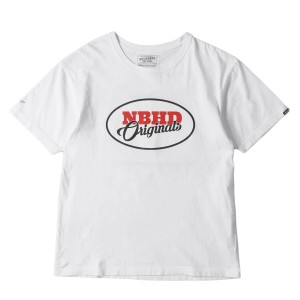 NEIGHBORHOOD (ネイバーフッド) 16SS オーバルロゴTシャツ(ORIGINALS / C-TEE . SS) ホワイト M