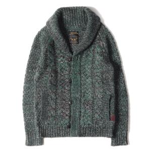 メンズ ショールカラー ケーブル 編み カーディガンの通販 Au Pay マーケット