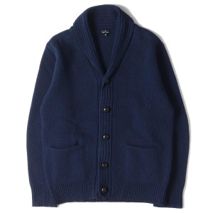 Paul Smith ポールスミス カーディガン ショールカラー ニット カーディガン ネイビー M 【メンズ】【中古】【K2811】の通販は