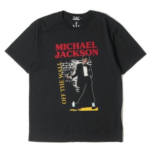 HYSTERIC GLAMOUR ヒステリックグラマー Tシャツ マイケルジャクソン フォトコラージュ プリント Tシャツ ブラック M