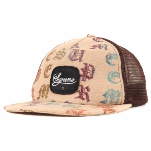 Supreme シュプリーム キャップ グラデーションロゴ ジャガード デニム メッシュキャップ Gradient Jacquard Denim Mesh Back 5-Panel 22