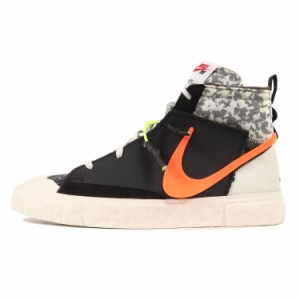 READYMADE レディメイド NIKE BLAZER MID / READYMADE BLACK (CZ3589-001) 21SS ナイキ ブレザー ミッド ブラック トータルオレンジ 黒 