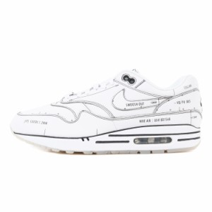 NIKE ナイキ AIR MAX 1 SKETCH TO SHELF (CJ4286-100) 2019年 エアーマックス 1 スケッチ トゥ シェルフ ホワイト ブラック 白黒 サイズ