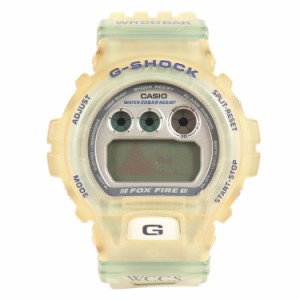 G-SHOCK ジーショック 腕時計 9348 DW-6900WC-2AT W.C.C.S 世界サンゴ礁保護協会モデル ウォッチ 90s スケルトン ブルー デジタル【メン