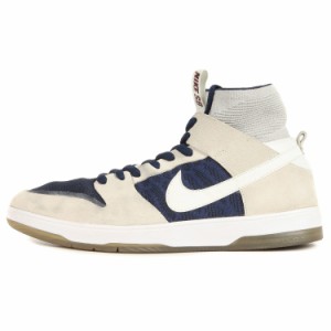 NIKE ナイキ スニーカー サイズ:29.0cm SB ZOOM DUNK HIGH ELITE 917567-114 セイル バイナリーブルー US11 ハイカット シューズ ブラン