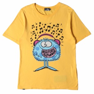 HYSTERIC GLAMOUR ヒステリックグラマー Tシャツ サイズ:S Kevin Lyons ロゴ キャラクター クルーネック Tシャツ HYS DUDE 02183CT03 18A