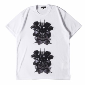 COMME des GARCONS コムデギャルソン Tシャツ サイズ:L 21AW Willie Cole コラージュ フォト グラフィック ポリエステル ジャージー クル