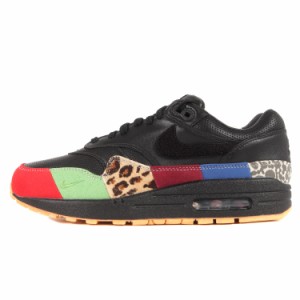 NIKE ナイキ スニーカー サイズ:26.0cm AIR MAX 1 MASTER エアマックス1 マスター (910772-001) ブラック ユニバーシティレッド 黒 US8 