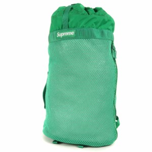 Supreme シュプリーム バック 23SS メッシュ バックパック Mesh Backpack グリーン 緑 カバン ボックスロゴ boxlogo 【メンズ】【中古】