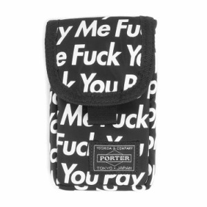 Supreme シュプリーム PORTER ポーター メッセージロゴ モバイルケース Camera / iPhone Case 12AW ブラック 黒 吉田カバン コラボ アイ