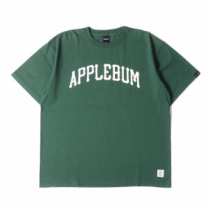 APPLEBUM アップルバム Tシャツ サイズ:XL 22SS アーチロゴ クルーネック 半袖 Tシャツ Middle Weight Logo T-Shirt グリーン トップス 