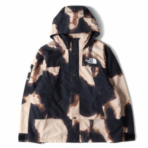 Supreme シュプリーム ジャケット サイズ:XL 21AW THE NORTH FACE ノースフェイス ブリーチデニム プリント マウンテンジャケット Bleach