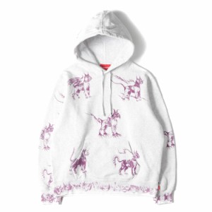 Supreme シュプリーム パーカー サイズ:S 20SS モンスター グラフィック スウェット パーカー Animals Hooded Sweatshirt アッシュグレー