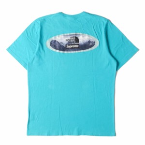 Supreme シュプリーム Tシャツ サイズ:XL 21AW THE NORTH FACE ノースフェイス マウンテン プリント クルーネック 半袖 Tシャツ Mountain