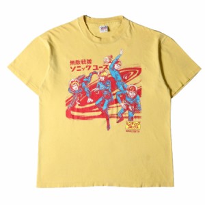 Vintage Rock Item ヴィンテージ ロック 90s SONIC YOUTH 無敵戦隊 ソニックユース HYSTERIC GLAMOUR ヒステリックグラマー デザイン Tシ