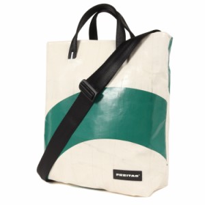 FREITAG フライターグ リーランド 2WAY トートバッグ ショルダーバッグ F202 LELAND TOTE BAG SMALL グリーン ホワイト 緑 白 鞄 カジュ