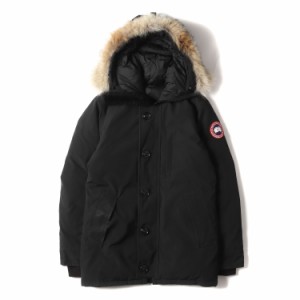 CANADA GOOSE カナダグース ダウン ジャケット サイズ:XS ファー フード ポリ コットン ダウン コート JASPER PARKA 3438JM R ジャスパー