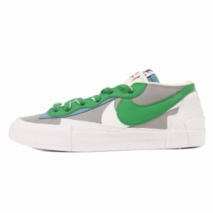 Sacai サカイ NIKE BLAZER LOW / SACAI (DD1877-001) 21SS ナイキ ブレザー ロー ミディアムグレー クラシックグリーン サイズ：US9.5 27